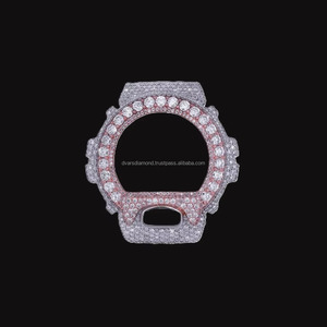 Kit de Modificación de Caja de Reloj Celebrity Glow Iced, Acero Inoxidable, Estilo Urbano Hip Hop, Colección de Marcos de Reloj para Actualización - Product Image 3