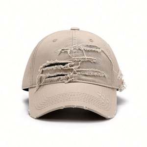 Gorra de Béisbol Desgastada con Bordado 3D y Logotipo Personalizado, Gorras de Béisbol Modernas para Hombre y Mujer - Product Image 1