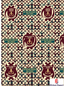 Wholesale Nigeria Twill Rib African Wax Print Cotton Fabric Fashion Event Bags OEM ODM Textile Supplier - Product Image 6