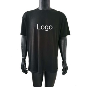 Camiseta de Manga Corta Azul para Hombre, Corte Regular, Cuello Redondo, Algodón Jersey, Estilo Casual, Logotipo Estampado en la Parte Delantera - Product Image 5