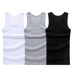 Wholesale Cotton Undershirt <b>Men</b> Soft Comfortable Basic <b>T</b> <b>Shirt</b> - Product Image 1