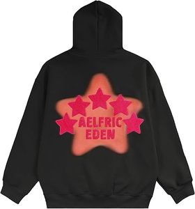 Sudadera con Capucha de Forro Polar para Invierno, Bordado Personalizado Profesional, 100% Poliéster Sostenible, Unisex, Moda Urbana, Corte Holgado para Hombre - Product Image 6