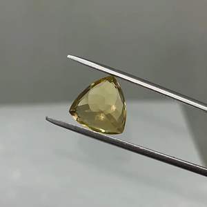 Citrino Dorado Natural de 3MM, Corte Trillón, Gema Suelta de la Mejor Calidad para Joyería - Product Image 2