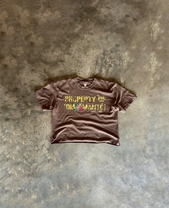 เสื้อยืดลายกราฟิกวินเทจทรงปกติ GRAY FOUR SPORTS 2026 รุ่นใหม่สำหรับผู้ชาย ผ้าฝ้าย 100% แขนสั้น สไตล์สตรีทแวร์ พิมพ์ลายแบบดิสเทรส - Product Image 4