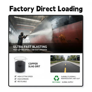 Escoria de Cobre para GSE Aeroespacial - Abrasivo de Alta Pureza para Mantenimiento de Infraestructura Aeroportuaria y Soporte en Tierra - Ideal para Soporte en Línea de Vuelo - Product Image 4