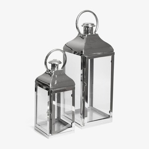 Lanterne à bougie en métal unique, faite à la main, décorative, rustique, avec support en verre, magnifique centre de table de mariage, accent pour la maison et le jardin, qualité supérieure - Product Image 1