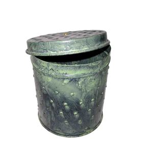 Luxury Customized Round Metal Canister with Matching Cover for Kitchen Organization - Product Image 6