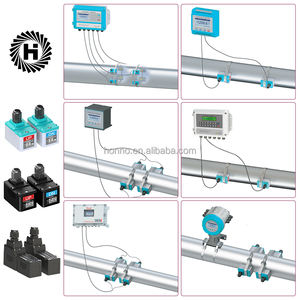 Pengukur Aliran Ultrasonik Digital Modular dengan Layar LCD Besar yang Dipasang di Dinding Luar untuk Pipa Diameter DN15-DN6000mm - Product Image 3