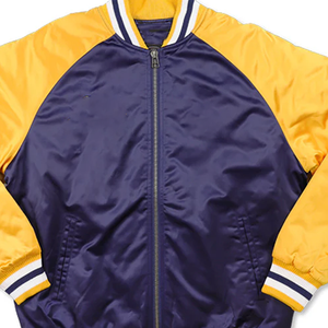 Blouson Bomber Réversible en Soie Satinée Unisexe GSU Premium, Col V Personnalisable par Sublimation, Veste Printemps Coupe-Vent - Product Image 4