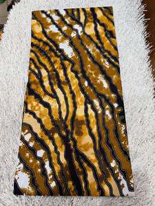 Tissu authentique africain en coton ciré et Ankara 100 % coton pour la mode traditionnelle du Congo - Product Image 6