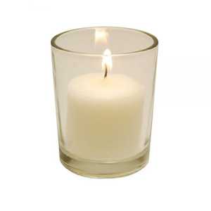 Frasco de Vidrio de Lujo para Velas con Tapa de Madera, Resistente al Calor, Forma Cilíndrica, para Decoración del Hogar - Product Image 2