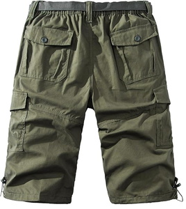 Hot Selling Premium Quality Eco-Friendly Canvas Men's High Waist Cargo <b>Shorts</b> 100% Cotton Quick Dry Breathable Available All - Product Image 5