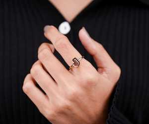 Diamante Rosa de Laboratorio de Alta Calidad con Certificación IGI, Oro de 10K, Engaste de Bisel, Regalo de Cumpleaños, Boda, Compromiso para Ella - Product Image 2