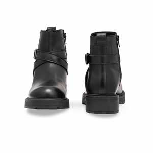 WN9020 Over-the-Knee Negro Zapatos Largos - Product Image 2