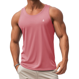 เสื้อกล้ามออกกำลังกายสำหรับผู้ชายแบบ OEM สำหรับฤดูร้อน เสื้อยืดแขนกุดสำหรับผู้ชาย - Product Image 1