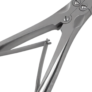 Pinza de Hueso Beyer de 7 Pulgadas con Mandíbulas Ligeramente Curvadas de 3.5 mm, Pinza Quirúrgica Ortopédica Dental para Cortar Hueso, Acero Inoxidable - Product Image 5