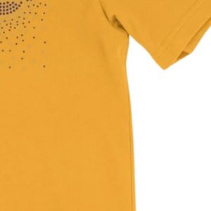 Camiseta Sigma Gamma Rho Bling Burst para Mujer, Camiseta Dorada de Manga Corta con Pedrería Brillante, Top Gráfico Informal a la Moda, Prenda Personalizada - Product Image 6