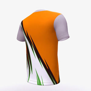 Jersey Personalizado de Alta Calidad, 100% Algodón Poliéster Tejido, Nombre del Equipo, Diseño de Impresión Personalizada, Antiarrugas, Secado Rápido, para Hombre - Product Image 5