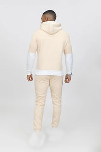 Survêtement de jogging 2 pièces pour homme, nouvelle collection hiver, haute qualité, personnalisable avec logo, idéal pour l'entraînement et le sport - Product Image 4