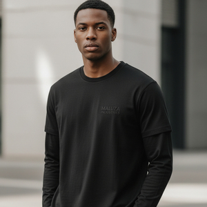 เสื้อยืดฮิปฮอปสตรีทแวร์ทรงโอเวอร์ไซส์ ผ้าโพลีเอสเตอร์เนื้อหนา แบบเรียบ ไม่มีลาย พิมพ์โลโก้ได้ตามต้องการ ทรงหลวม - Product Image 6