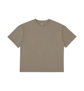 เสื้อยืดคอกลมแขนสั้นผ้าฝ้ายคุณภาพสูงสำหรับผู้ชาย สไตล์วินเทจแนวสตรีท ขายส่งแบบกำหนดเองได้ - Product Image 4