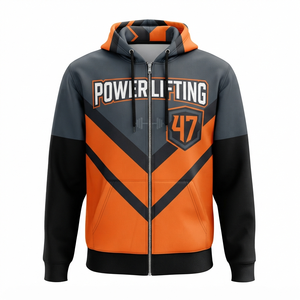 เสื้อฮู้ดพิมพ์ลายแบบซับลิเมชั่น Trail Running 307 สำหรับผู้ชาย ทรงสปอร์ตแบบซิป ใส่สบาย เหมาะสำหรับฤดูใบไม้ร่วงและกิจกรรมกลางแจ้ง - Product Image 4