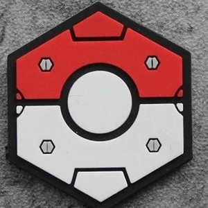 Parches de PVC con logotipo personalizado, de caucho 3D, impermeables, duraderos, con cierre de velcro, suministro directo de fábrica. - Product Image 2