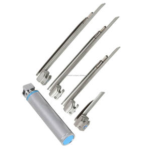 Laringoscopio Profesional Medivolve LED Miller para Animales, Juego de Intubación de 4 Hojas Rectas, CE OEM ODM, Acero Inoxidable, Eléctrico - Product Image 2