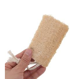 Esponja de Baño de Luffa Natural Sin Blanquear al por Mayor, Exfoliante Corporal Orgánico, Almohadilla de Fibra Vegetal Vegana Personalizada - Product Image 1