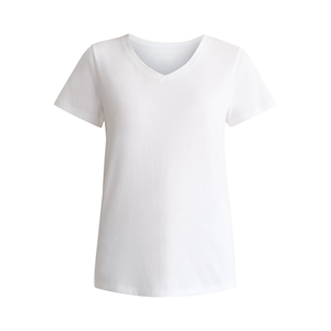 เสื้อยืดผู้หญิงไซส์ใหญ่สีพื้นขายส่งขายดี ออกแบบเองได้ เนื้อผ้านุ่ม สวมใส่สบาย ทรงเข้ารูป - Product Image 1