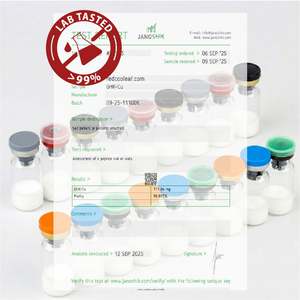 Viales de Péptidos de 30 mg para Pedidos de Gran Volumen, Tapa Azul, Servicio de Logotipo Personalizado Disponible, Polvo de Alta Calidad para Reafirmar la Figura - Product Image 2