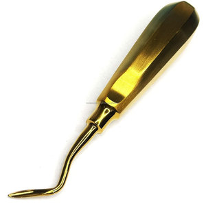 Élévateurs dentaires PDL pour luxation et desserrage des dents, instruments d'extraction manuels ergonomiques en acier inoxydable, lot de 3 pour chirurgie buccale - Product Image 5