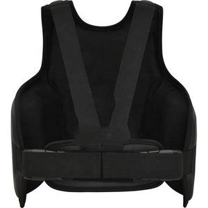 Black-Color Custom Design Chest Guard For Men's Customized Logo Best-Material Private-Label Cheap Price Chest Guard For Men's - Product Image 3