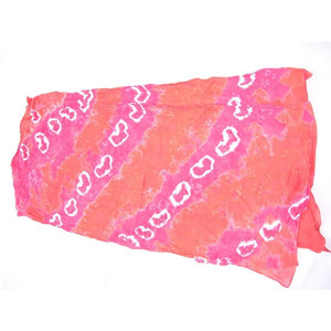 Wholesale Cheap 100% Custom Printing Viscose Tie Dye Paisley <b>Bandana</b> Tie Dye Bandhani Printed Scarf Stole Soft Lightweight - Product Image 3