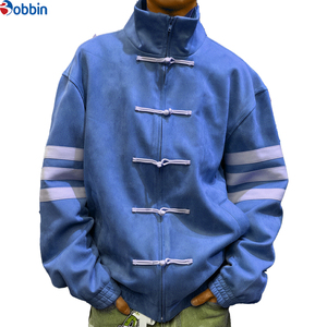 Nuevo Producto en Oferta, Chaqueta de Cuello Alto con Botones Planos para Hombre, Chaqueta Holgada con Bolsillos, Chaqueta de Invierno Moderna para Hombre - Product Image 6