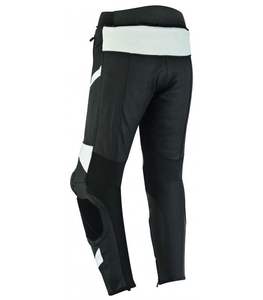 Pantalon de moto en cuir sur mesure pour l'hiver, grande taille, pour hommes et femmes, avec protection CE, prêt pour la piste - Product Image 3