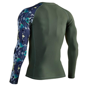 Meilleures ventes : Rashguards MMA pour hommes, vêtements de compression personnalisés à séchage rapide, manches courtes, pour le surf, la navigation et le BJJ - Product Image 2