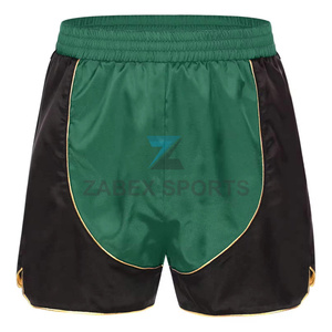 Pantalones Cortos de Muay Thai ZABEX SPORTS de Alto Rendimiento en Poliéster/Spandex/Algodón, con Logotipo Personalizado, para Entrenamiento de MMA, Duraderos y Transpirables - Product Image 1