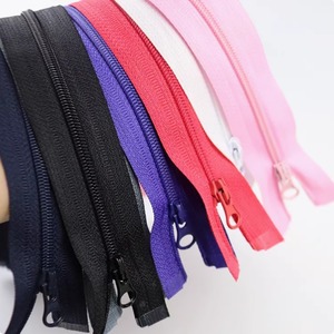 Wholesale Factory Custom Nylon <b>Zipper</b> Polyester Tape Nylon Teeth Close End Nylon Coil <b>Zipper</b> for Bag Plastic Material Custom - Product Image 2