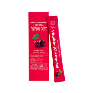[Claire Works] Vitalite+ Cherryade (7 barras) Bebida en Barra de Cereza Vitalite Plus Cherryade para Hidratación Diaria y Bienestar - Product Image 2