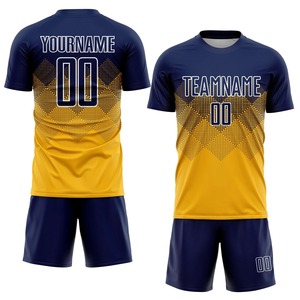 Uniformes de Fútbol Personalizados en Azul Rey, Aqua y Blanco, Sublimados, con Nombre y Número del Equipo, Conjuntos de Camisetas de Fútbol de Manga Corta, Venta al Por Mayor - Product Image 5