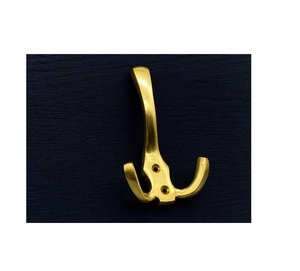 Antique Brass Wall <b>Hooks</b> Heavy Duty Hanging Rack For <b>Bathroom</b> Bedroom Kitchen Storage Decorative Organization Solutions - Product Image 1