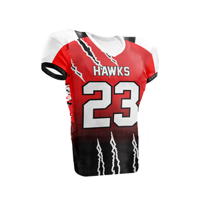 Custom American Football Jersey Breathable Mesh Sublimation Team Uniform Performance Gear American Football Jersey Personalized - Product Image 1