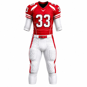 Uniforme de Fútbol Americano Personalizado OEM 2026, Conjunto de Jersey y Pantalones, Ropa Deportiva Transpirable y Resistente, Fabricante - Product Image 2