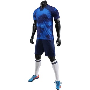 Uniforme de Fútbol de Manga Corta para Equipo Deportivo, Estilo Francés, Transpirable, Estampado, Personalizable, para Hombre, Calidad Excelente - Product Image 2