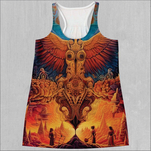 เสื้อกล้ามออกกำลังกายผู้หญิง ผ้าฝ้าย 100% ระบายอากาศ แห้งเร็ว เป็นมิตรกับสิ่งแวดล้อม สวมใส่สบาย เหมาะสำหรับฟิตเนส ยิม บริการ OEM พิมพ์ลายดิจิตอลด้านหน้า - Product Image 1