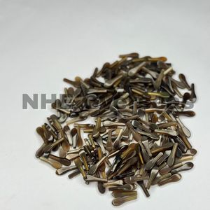 Puntas de Cuerno de Búfalo Natural Marrón Claro Hechas a Mano, Duraderas y de Alta Calidad para Monturas de Gafas Modernas, Componentes para Gafas NHE Overseas - Product Image 4