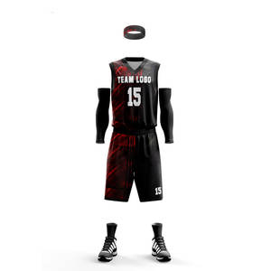 Proveedor Principal de Camisetas de Baloncesto Sublimadas Personalizadas, MOQ Bajo, Conjunto de Uniforme de Equipo, Talla Grande para Adultos, Unisex, 100% Poliéster y Nailon - Product Image 4