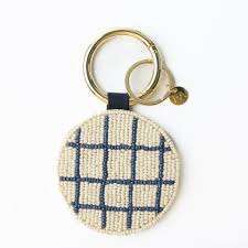 <b>Keychain</b> Design Seed Bead Embroidery Crafts Handmade Preppy Style Gold Metal Clasp Bag Charm <b>Personal</b> Gift <b>Keychain</b> - Product Image 2