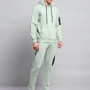 Comfortable <b>Men</b> <b>Pullover</b> Tracksuit Breathable Sports <b>Jacket</b> And Pants Set Athletic Fit Ideal For Training Practice Running - Product Image 4